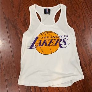 Lakers racerback tank